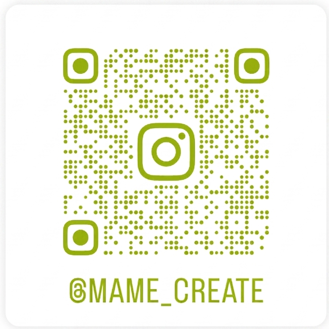 Instagram QRコード @MAME_CREATE